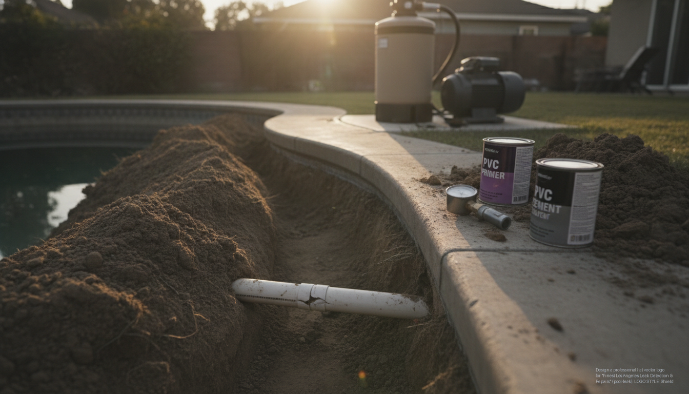 Pool Plumbing Leak Repair