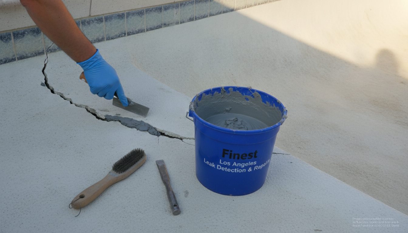 Pool Shell Crack Repair
