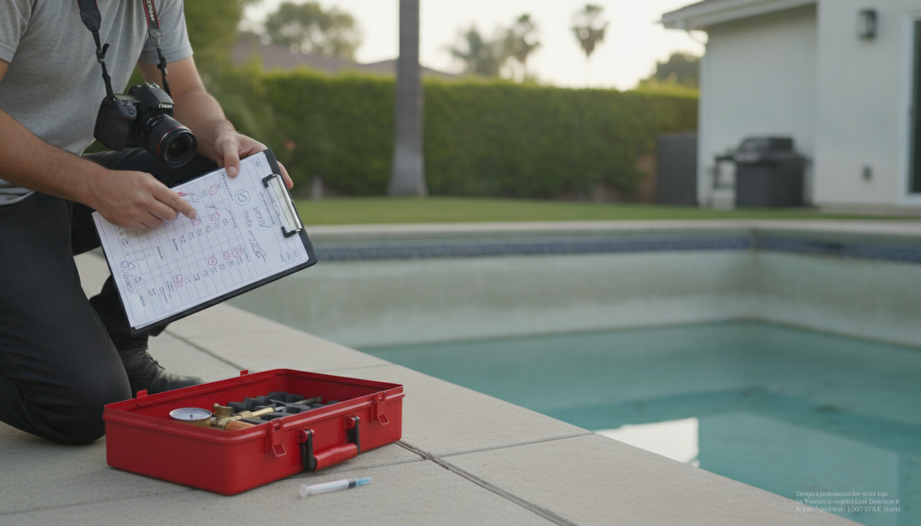 Pool Leak Detection for Home Sale & Insurance